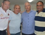 Carlos Amorim JÃºnior, Coronel AntÃ´nio Santos, Carlos Nina e Osvaldo Barros, ex-presidente do LÃ­tero