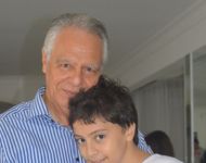Carlos Nina e o filho Alan