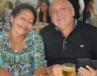 Maria de Lourdes Viana Ferreira Maia e o marido HÃ©rcules de Paula Maia