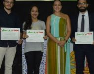 Concurso 2017 Premiados com a Diretora Social do LÃ­tero FlÃ¡via Veras