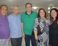 GervÃ¡sio da Silva Ribeiro Filho, Carlos Nina,  Desembargor Federal Gerson Costa e esposa Procuradora de JustiÃ§a MarilÃ©a Costa, e FÃ¡tima Tavares